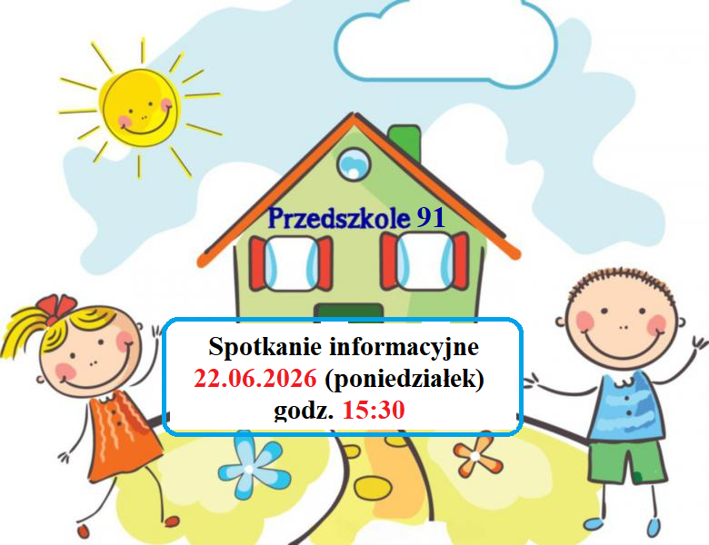 Spotkanie informacyjne dla Rodziców dzieci nowo przyjętych.